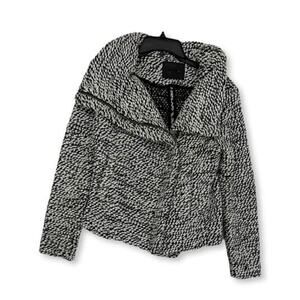 BlankNYC Moto Jacket Black White Size S